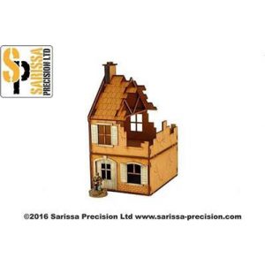 Sarissa Hobby & Terrain - Terrace House - Destroyed-N002