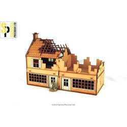 Sarissa Hobby & Terrain - Terrace Shop - Destroyed-N016