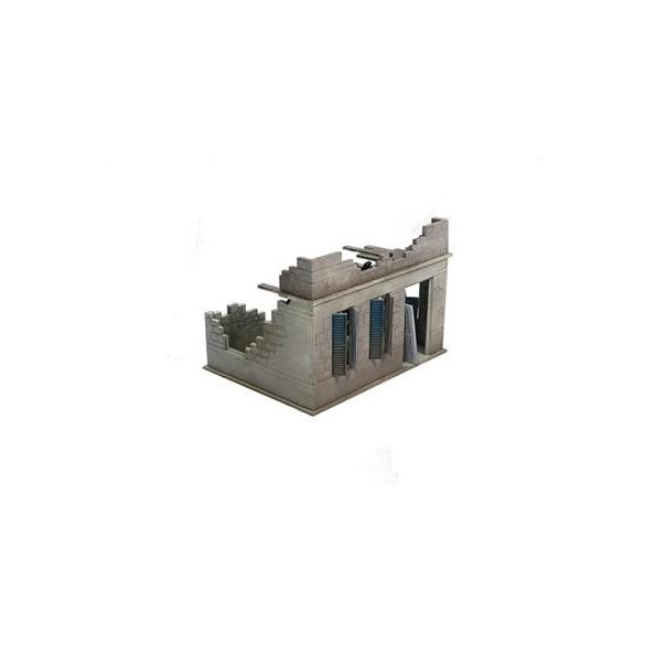 Sarissa Hobby & Terrain - Small Destroyed North Africa House (T)-N110
