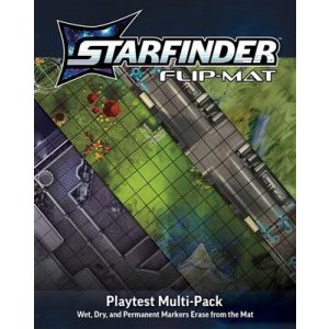 Starfinder Flip-Mat: Second Edition Playtest Multi-Pack-PZO21000-FM