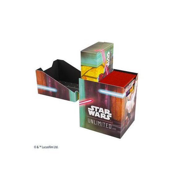 Gamegenic - Star Wars: Unlimited Soft Crate - Obi-Wan Kenobi/Darth Maul-GGS25135ML