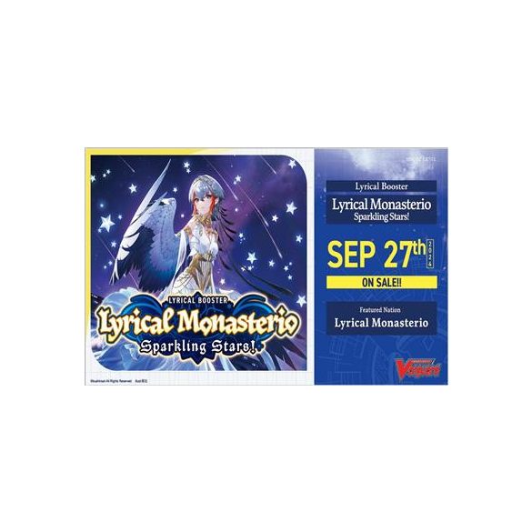 Cardfight!! Vanguard - Lyrical Monasterio Sparkling Stars!Lyrical Booster Display (16 Packs) - EN-VGE-DZ-LBT01