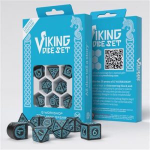 Q Workshop 20 Years: Viking Dice Set (8)-S20Y02