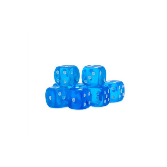 Warlord Games Dice - Sapphire D6 Dice - 15mm (8)-WG-D6-42