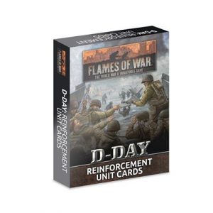 Flames of War: D-Day: Reinforcement Unit Cards (32x Cards) - EN-FW275U