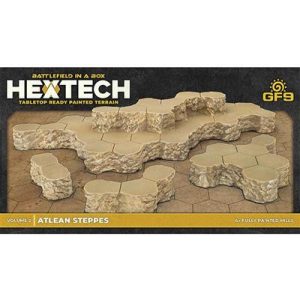 Battlefield in a Box Terrain - Volume 2 Atlean Steppes (x4) - EN-HEXT13