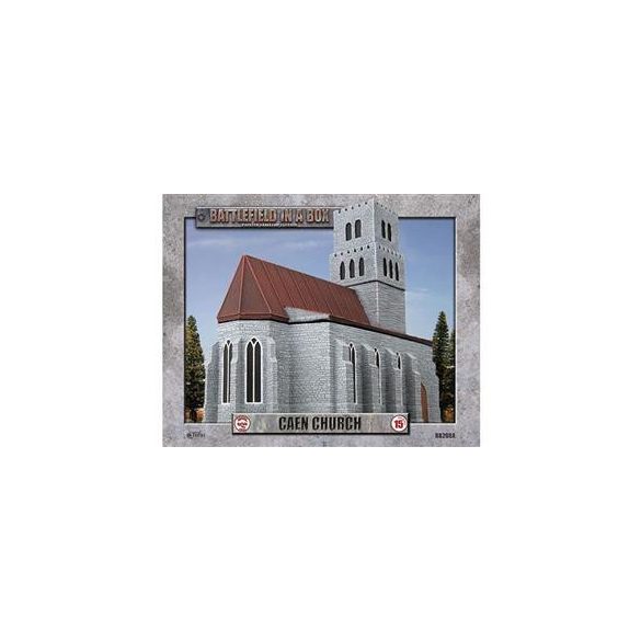 Battlefield in a Box: European: Caen Church (New Scheme - Limited Edition) (x1)-BB208-A