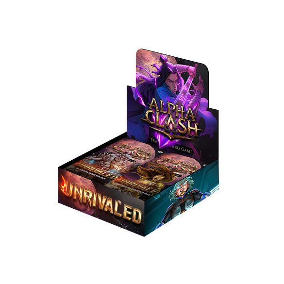 Alpha Clash - Unrivaled Booster Display (24 packs) - EN-96148