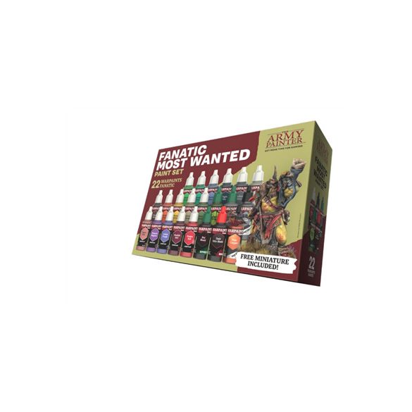 The Army Painter - Warpaints Fanatic: Most Wanted Paint Set-WP8071