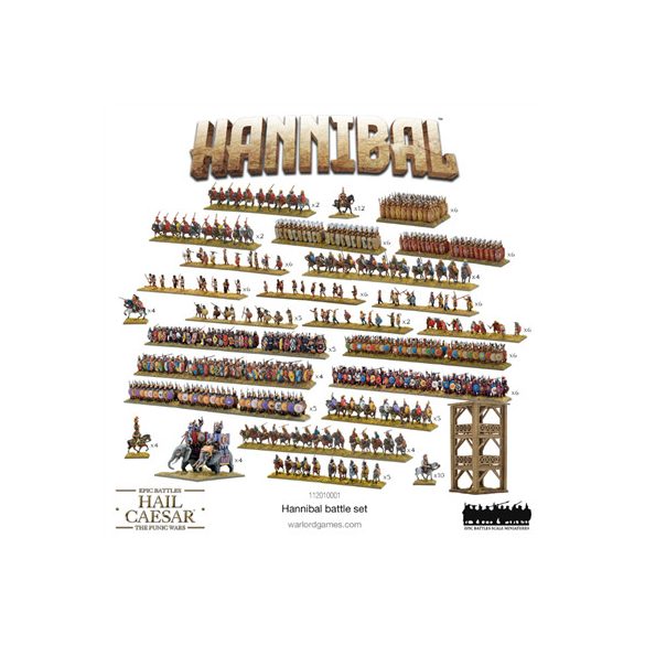 Hail Caesar Epic Battles: Hannibal Battle-Set - EN-112010001