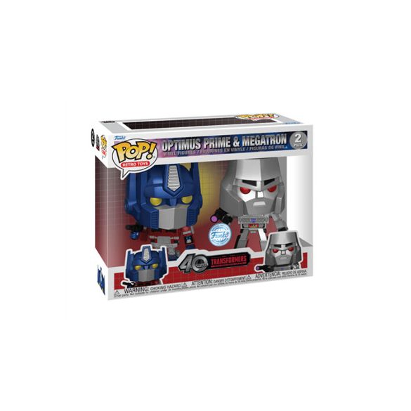 Funko POP! Retro Toys: Transformers - OP/MT 2PK(MT)-FK81967