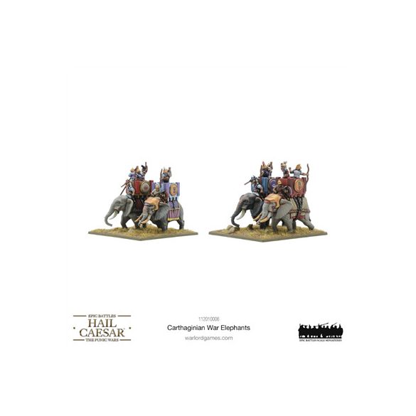 Hail Caesar Epic Battles: Carthaginian War Elephants - EN-112010006