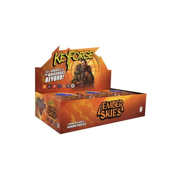 KeyForge: Æmber Skies Deck Display (12 Decks) - EN-KF18d