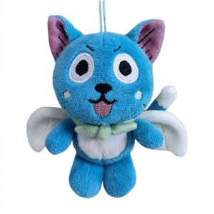 Fairy Tail - Happy - Plush Keychain 10cm-700446