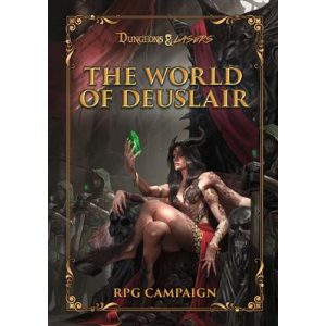 Dungeons & Lasers - The World Of Deuslair: Rpg Campaign (Hardcover) - EN-DNL0079