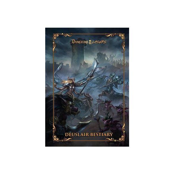 Dungeons & Lasers - The World Of Deuslair: Bestiary Book (Hardcover) - EN-DNL0080