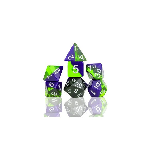 Sirius Dice - Dice Set - Sea Glass-SDZ0009-07