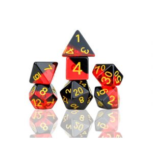 Sirius Dice - Dice Set - Brimstone-SDZ0009-06