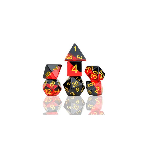 Sirius Dice - Dice Set - Brimstone-SDZ0009-06