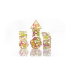 Sirius Dice - Dice Set - Melon Ball Glowworm-SDZ0006-06