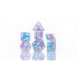 Sirius Dice - Dice Set - Cotton Candy Glowworm-SDZ0006-04