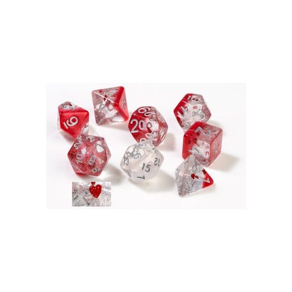 Sirius Dice - Dice Set - Hearts-SDZ0005-01