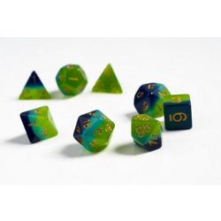 Sirius Dice - Dice Set - Green + Blue Translucent-SDZ0002-05