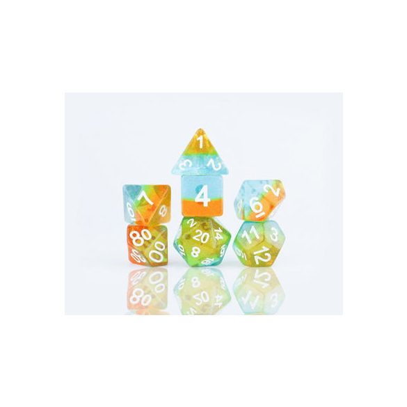 Sirius Dice - Dice Set - Celestial - Ocean Dusk-SDZ0019-02