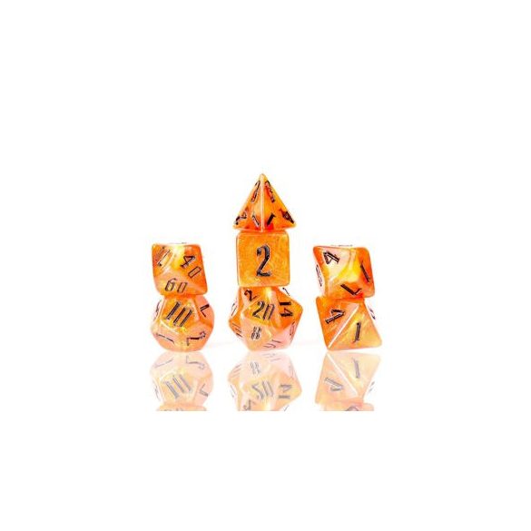 Sirius Dice - Dice Set - Fire Nebula-SDZ0013-02