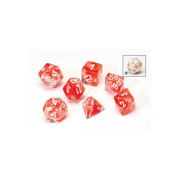 Sirius Dice - Red Cloud Resin-SDZ0001-09