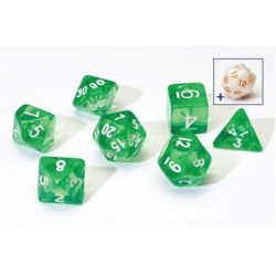 Sirius Dice - Translucent Green Resin-SDZ0001-06