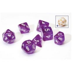 Sirius Dice - Translucent Purple Resin-SDZ0001-05