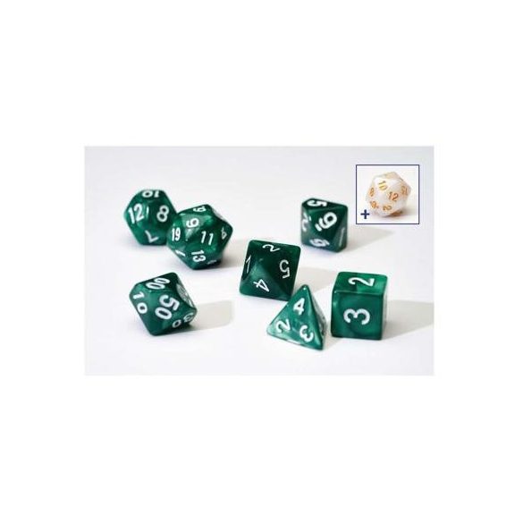 Sirius Dice - Pearl Green Acrylic-SDZ0001-02