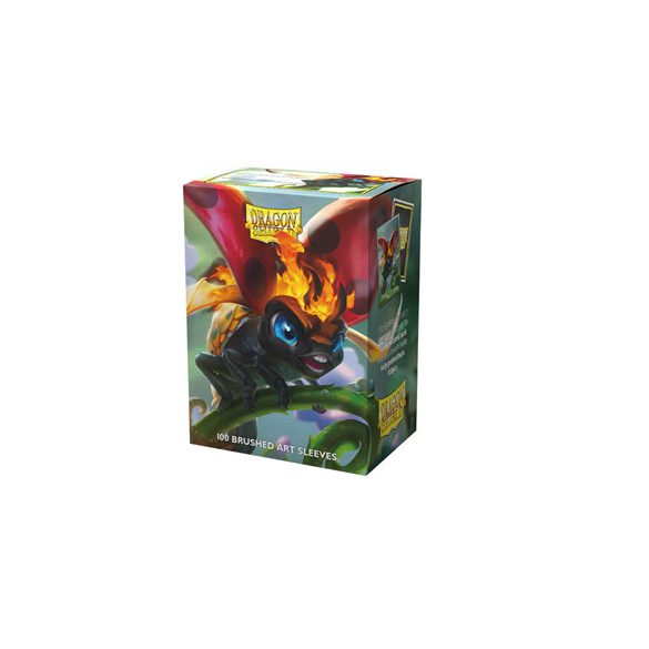 Dragon Shield Standard size Brushed Art Sleeves - The Burnbug (100 Sleeves)-AT-12124