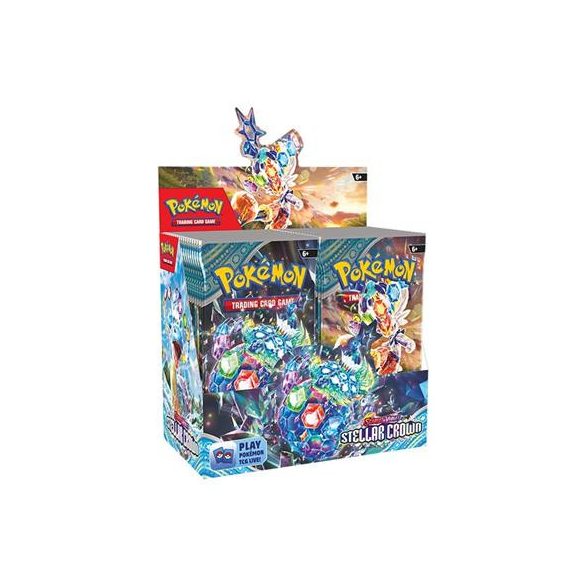 PKM - Scarlet & Violet 7 Stellar Crown Booster Display (36 Booster) - EN-190-86897