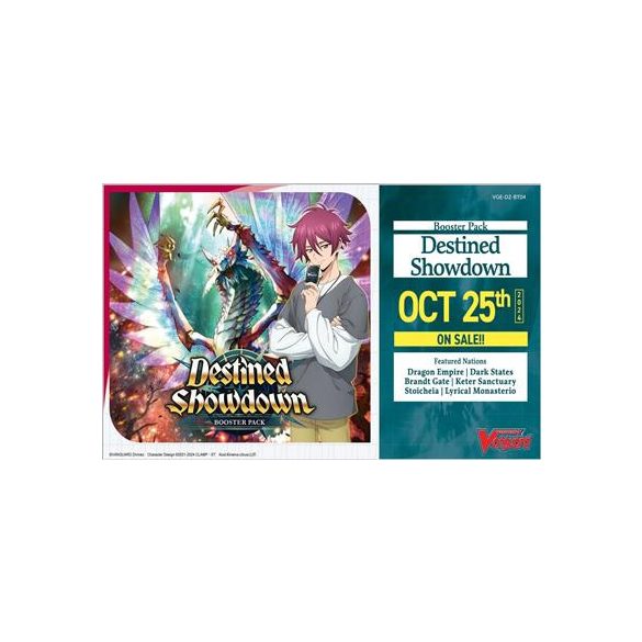 Cardfight!! Vanguard - Destined Showdown Booster Display (16 Packs) - EN-VGE-DZ-BT04