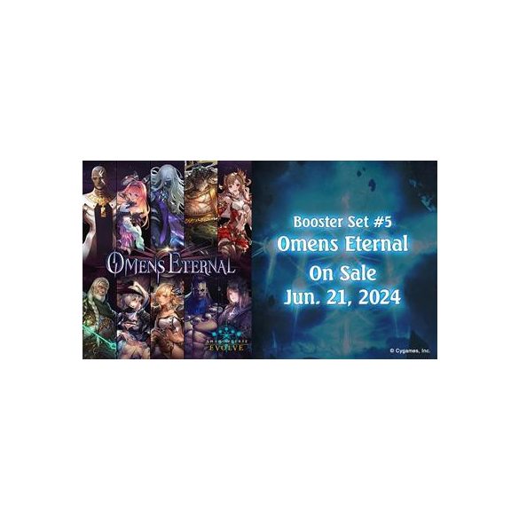 Shadowverse: Evolve - Omens Eternal Booster Display 2nd Edition Print (16 packs) - EN-SVEE-BP05