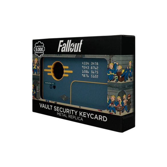 Fallout Vault Security Keycard Replica-B-FLT64