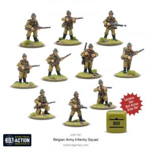 Bolt Action - Belgian Army Infantry Squad - EN-403017307NEW