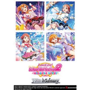 Weiß Schwarz - Love Live School idol festival 2 MIRACLE LIVE! Booster Display (16 Packs) - EN-WSE-SIF-W109-BP