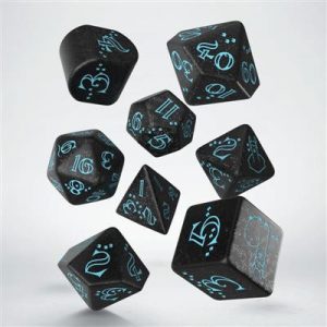 Q WORKSHOP 20 years: Llama Dice Set (8)-S20Y04