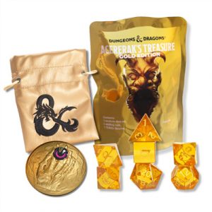 Sirius Dice - Dungeons & Dragons Acererak's Treasure Gold Edition (25 packs)-SDZ2001-08