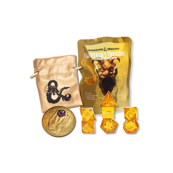 Sirius Dice - Dungeons & Dragons Acererak's Treasure Gold Edition (25 packs)-SDZ2001-08