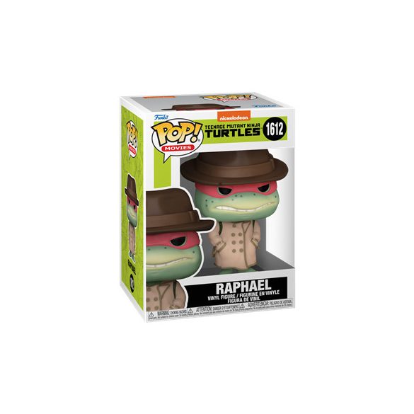 Funko POP! Movies: TMNT - Raphael w/Coat & Hat-FK76048