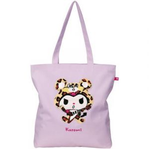 Sanrio - Canvas Tote bag - Kuromi-SKATER-SR-60333