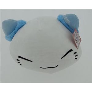 Nemu Neko - mit blauen Ohren - weiß - 20 cm Plüsch-PLS593