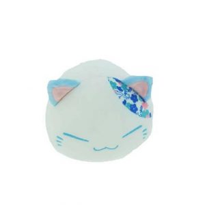 Nemu Neko - Neko mit blauen Blüten - weiß/blau - klein - 20cm Plüsch-PLS386