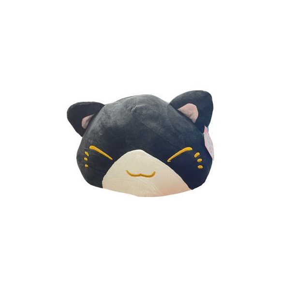 Nemu Neko - schwarz - weißen Fleck - 35cm Plüsch-PLS847