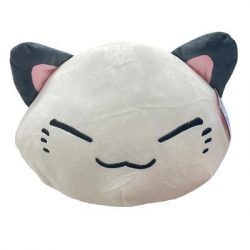 Nemu Neko - weiß - grauen Ohren - 35cm Plüsch-PLS848