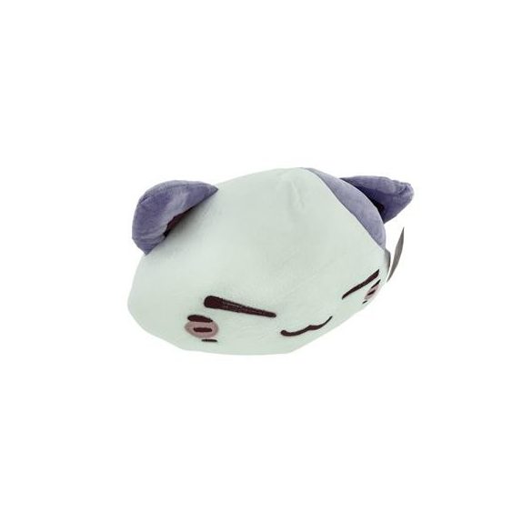 Nemu Neko - Weiße Neko mit lila Ohren - 35cm Plüsch-PLS673